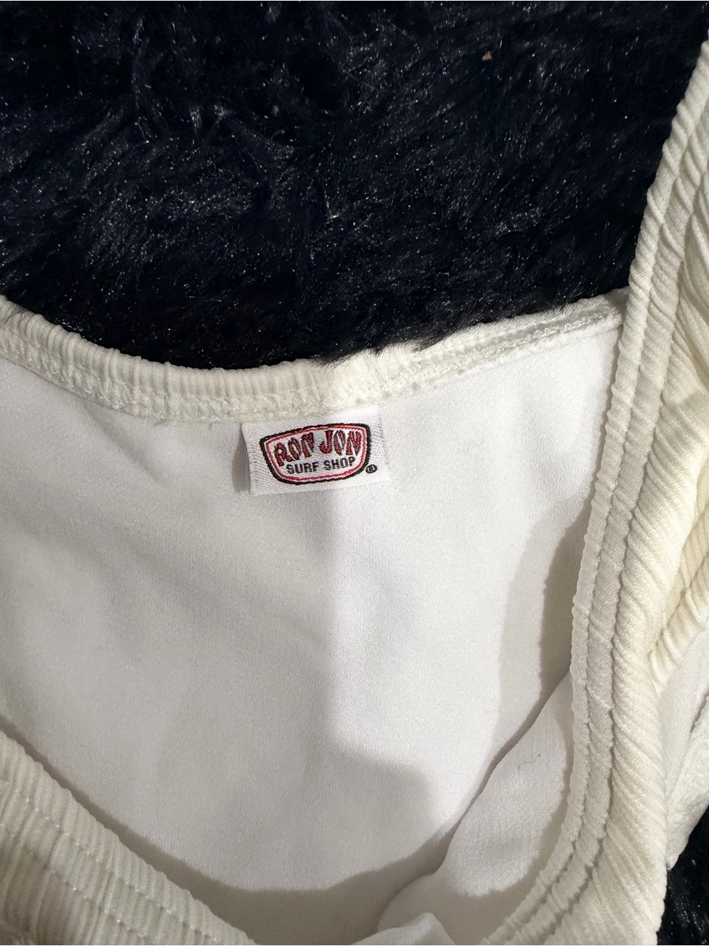 Ron Jon Ivory Ribbed Bikini Set - Picture 3 of 3